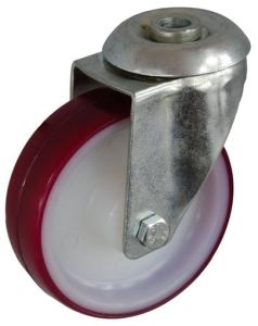 (355) Koła poliamid poliuretan z otworem 100 mm  