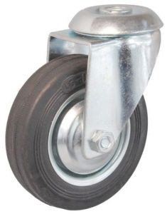 (329)Koła metalowo gumowe z otworem 200 mm
