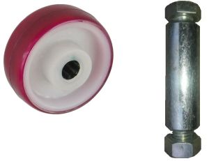 Koło poliamid poliuretan  100 mm   