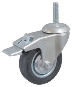 Koła 125 mm  trzpieniem hamulcem M10